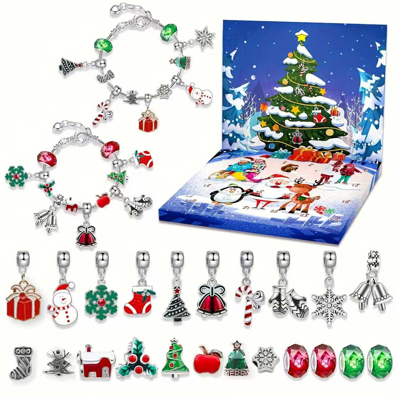 Resin Crafts Diy - Creative Christmas 24-Day Countdown Calendar Box