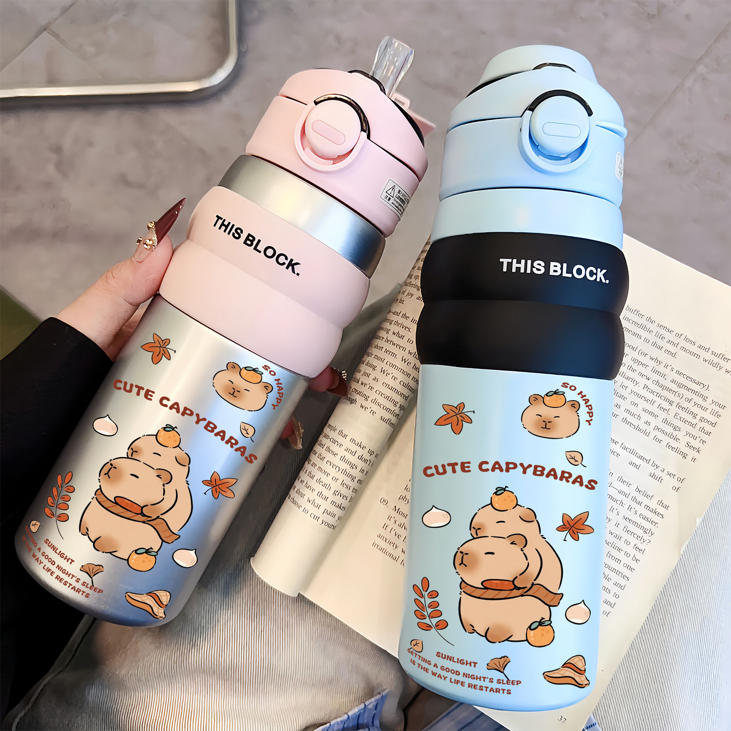 Capybara Cute Children's Insul - огляд і ціна Vacuum Chamber Small
