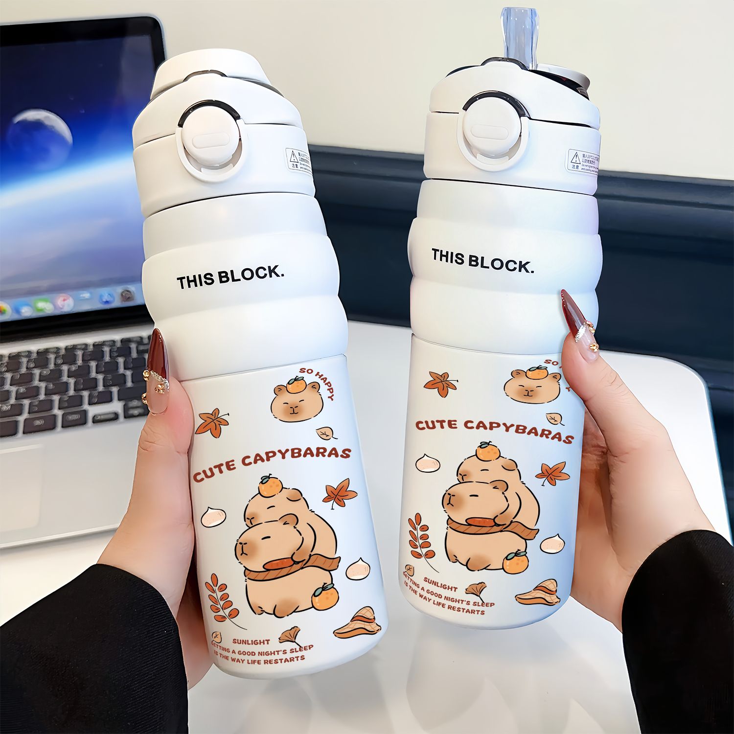 Capybara Cute Children's Insul - огляд і ціна Vacuum Chamber Small