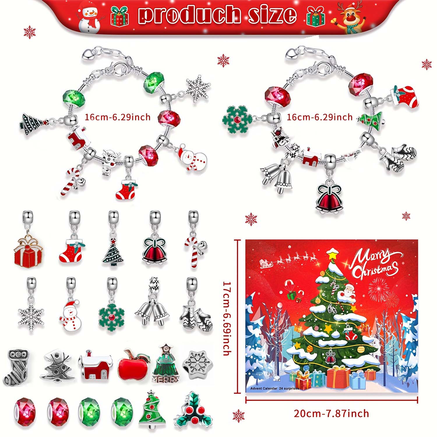Creative Christmas 24-Day Coun - огляд і ціна Resin Crafts Diy