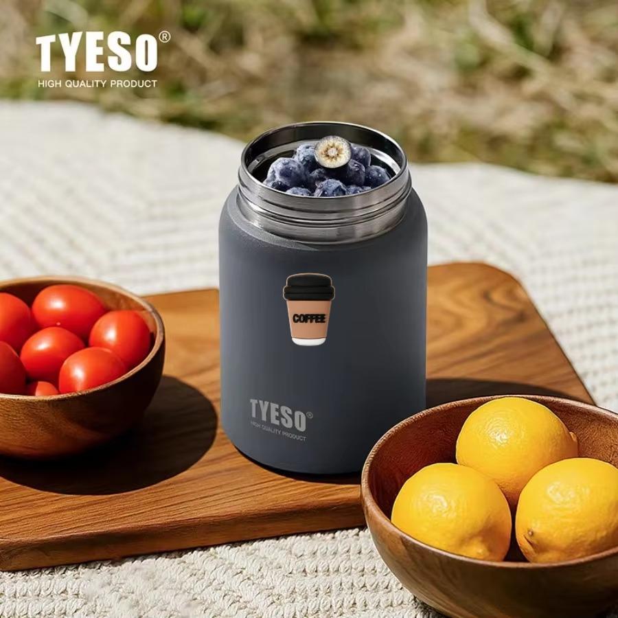 Tyeso 220ml Cute Sticker Therm - огляд і ціна Vacuum Chamber Small