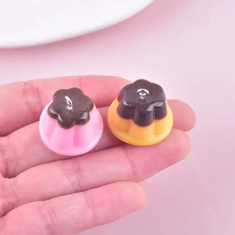 10Pcs 3D Mini Dessert Pudding  - огляд і ціна Resin Crafts Diy
