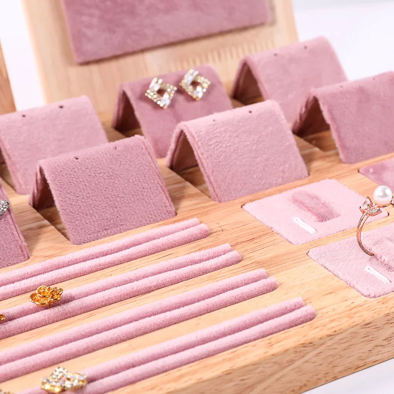 Jewelry Display Tray Necklace  - огляд і ціна Wood Ring Blank