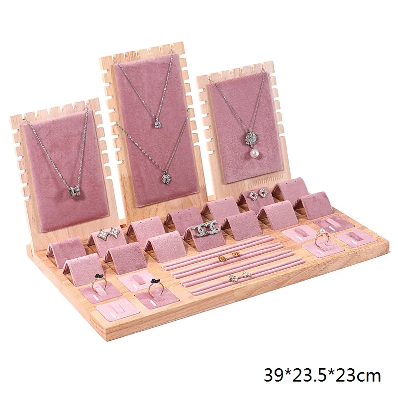 Jewelry Display Tray Necklace  - огляд і ціна Wood Ring Blank