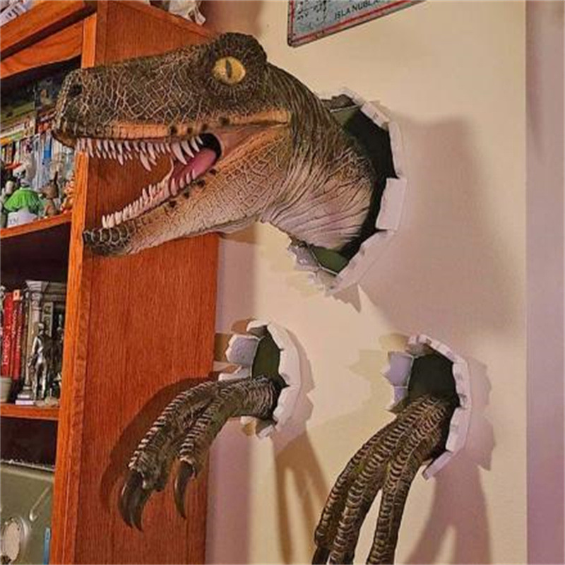 Dinosaur Ornaments Broken Wall - огляд і ціна Resin Craft Ideas