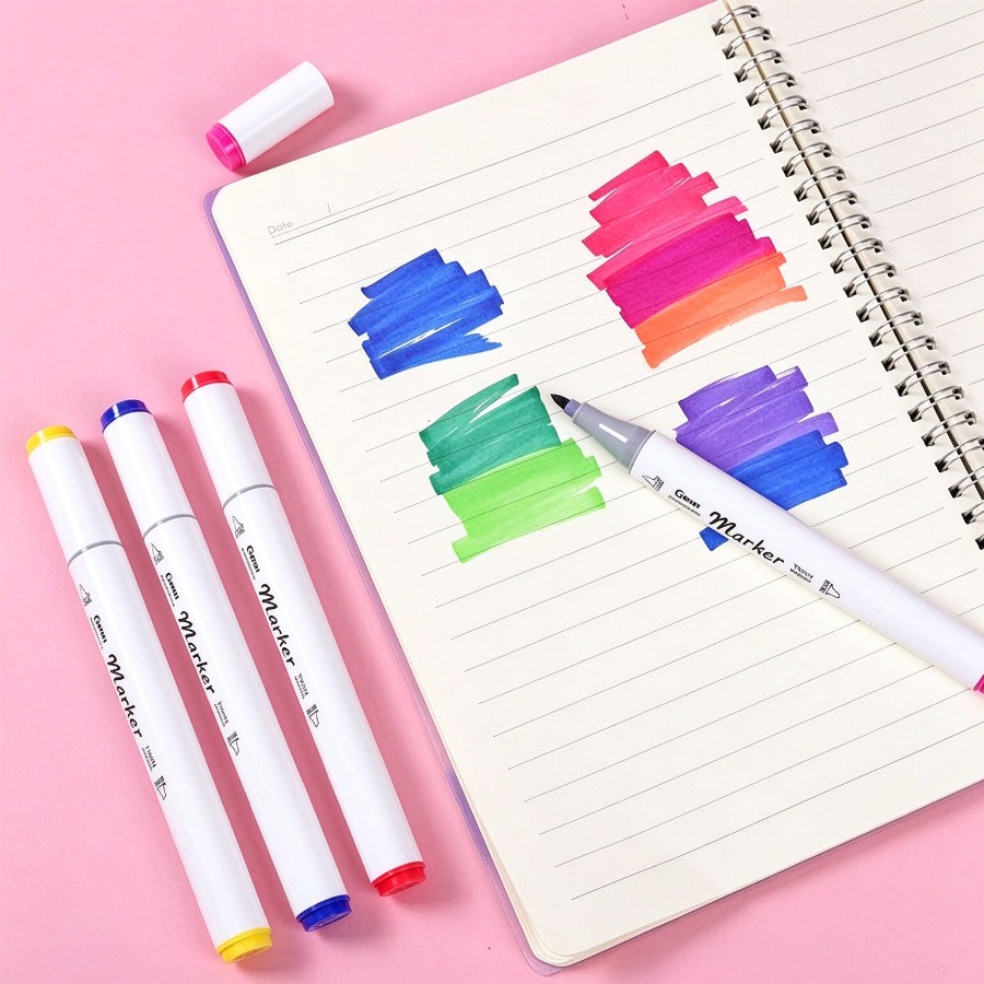 Gezhimei Dual Tip Markers, Dou - огляд і ціна Copic Marker Sketch