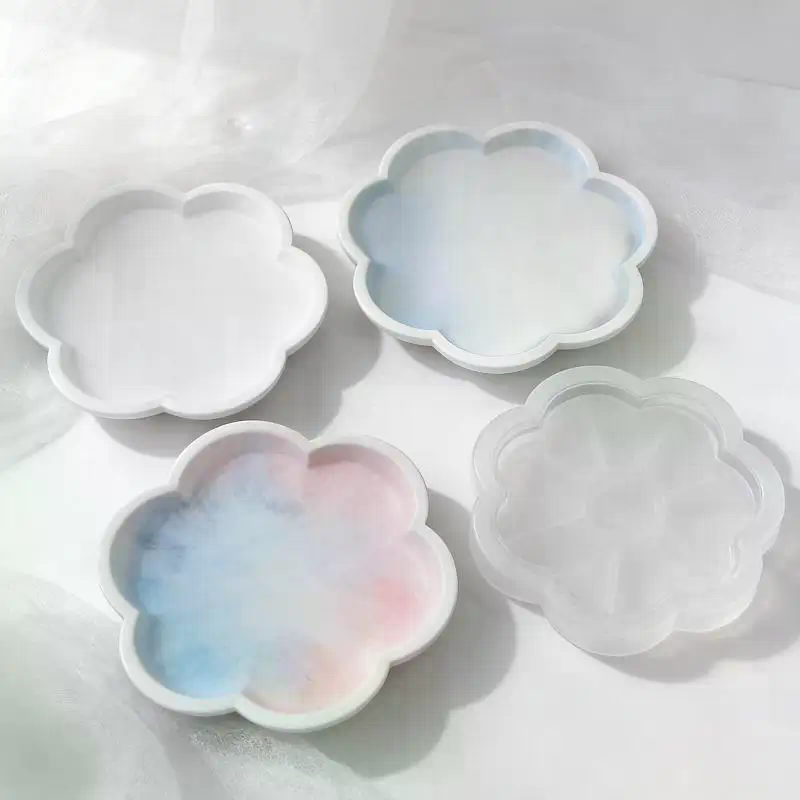 Flower/Round Shape Tray Silico - огляд і ціна Resin Craft Ideas